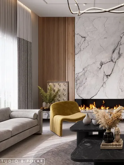 A collection of images from various projects showcasing our range of styles, from modern minimalism and warm contemporary to bold, colorful, and eclectic designs.