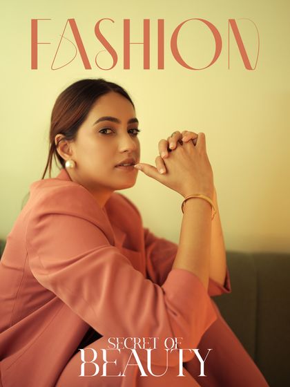 Styled as a fashion magazine cover, this portrait is polished and professional. It shows my capability in creating high-end editorial content.