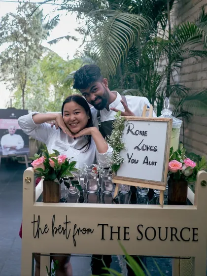 As friends and family gathered for Roxie’s Golden Circle, my team was there to share the love. Here are two of my family at Roxie, who work tirelessly behind the scenes for an unforgettable experience.