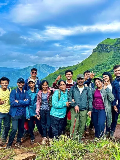 This is our happy place. On a trail in the Western Ghats, surrounded by rolling green hills and the best company. Our group treks are designed for everyone, whether you are a seasoned hiker or just starting your adventure journey.