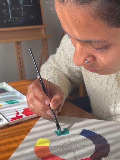 Anupama - Custom Artwork & Murals The Artist's Corner: My Studio, Process & Musings photo 23