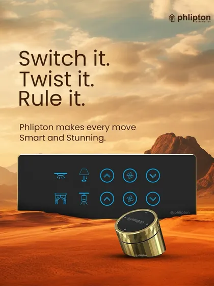 I put total control in your hands with beautifully designed hardware. My smart panels allow you to switch scenes with a touch, while the wireless smart knob lets you twist to dim or press to change modes. It’s intuitive control that feels as good as it looks.