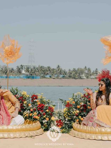 Wedlock Weddings - Full-Service Wedding Planning & Design Vibrant Haldi & Mehendi Ceremonies photo 17