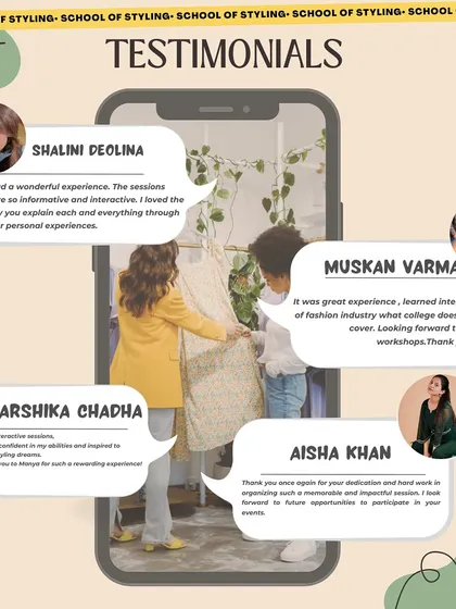 Nothing makes me happier than seeing my students succeed. Here are a few words from aspiring stylists who have attended my workshops and found the sessions informative, practical, and inspiring for their careers.