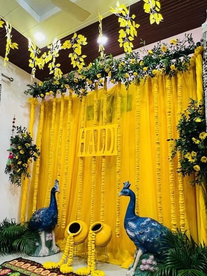 Nirvana Event and Decor - Social & Private Event Decoration Vibrant Haldi & Mehendi Setups photo 15