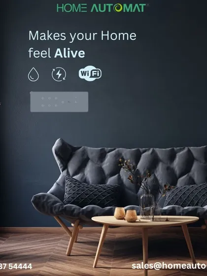 Our smart switch panels do more than just control lights; they make your home feel alive and responsive. We design our systems to be intuitive, connecting water, power, and Wi-Fi into a cohesive and intelligent network.