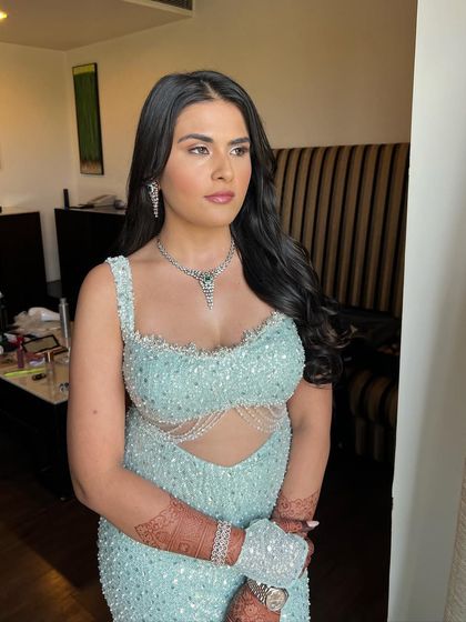 Engagement & Sangeet Glam photo 36