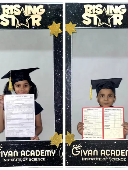Meet the rising stars of our 2022-23 batch. We love celebrating the success of our junior students who have performed brilliantly in their exams. It's wonderful to see them so proud of their report cards.
