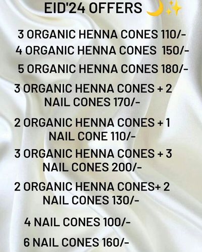 Organic Henna Products