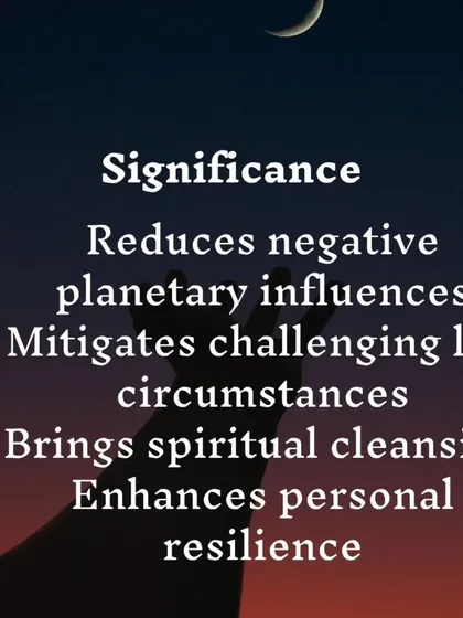 The significance of observing Shani Amavasya rituals is profound. It helps reduce negative planetary influences, mitigates challenging life circumstances, brings spiritual cleansing, and enhances your personal resilience against obstacles.