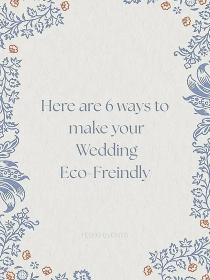 Wondering how to make your wedding eco-friendly without compromising on style? This is the core of what I do. I focus on smart, beautiful choices that make a big impact on your celebration and a small one on the planet.