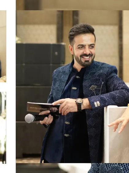 Sharing a laugh during a quiet moment at a wedding event. It's these small interactions that build a great rapport with the family.