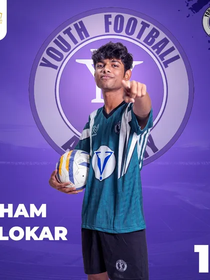 Soham Talokar, number 17, is another one of our rising stars ready to shine in the upcoming football season.
