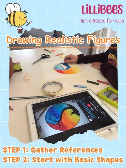 The first steps to creating amazing art: gathering references and starting with basic shapes.