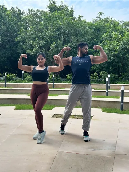 Our journey, our grind, and no stopping us. We get stronger every day, side by side.