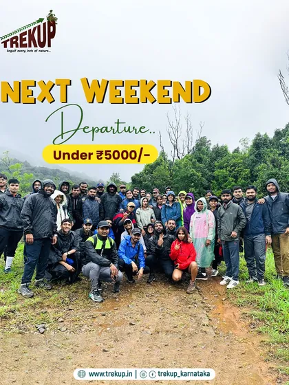 This is what the Trekup family looks like. A happy group of adventurers after a successful trek, ready for the next one. We run trips like this every weekend, all under 5000 rupees, making adventure accessible for everyone.