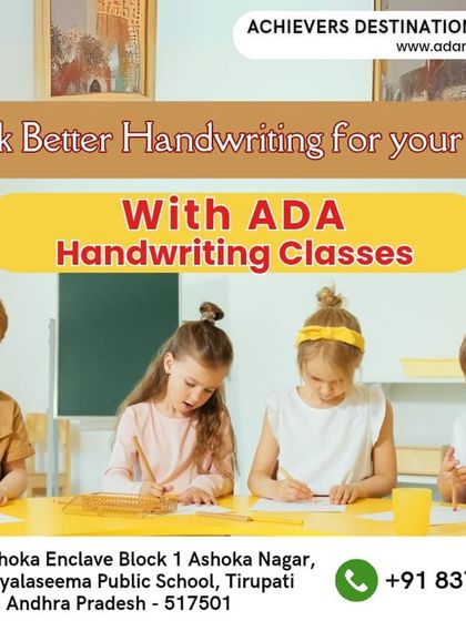 Achievers Destination Academy - Creative & Cognitive Skills Handwriting Transformations photo 9