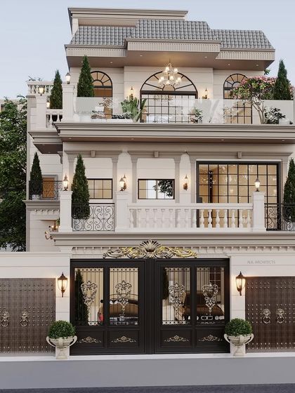 N.K. Architects - Design-Build & Turnkey Projects Grand Exteriors & Facades photo 8