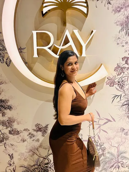 A picture from a dinner outing. Fitness is a lifestyle that includes enjoying social events.
