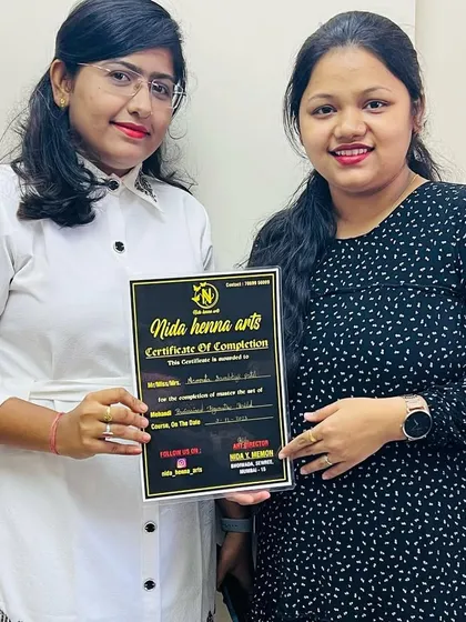 This student's dedication has been truly commendable. I am so happy to see her achieve her certification.