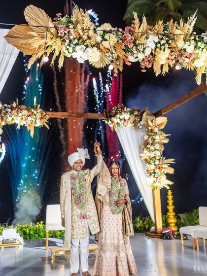 The Wedding Diaries - Wedding Photography & Videography The Varmala: A Symphony of Flowers & Joy photo 20