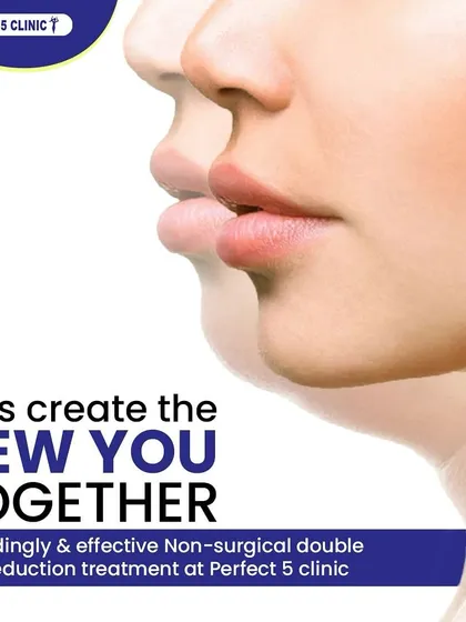 We can help you achieve a sharper, more defined jawline without any surgical procedures. Our non-surgical double chin reduction treatment is designed to effectively reduce submental fat, helping to contour your profile for a rejuvenated and confident appearance.