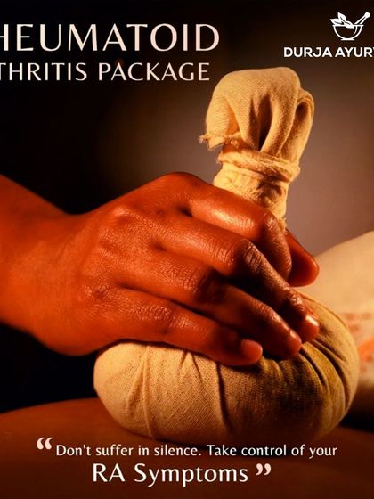 Don't suffer in silence from Rheumatoid Arthritis symptoms. Our specialized RA package uses treatments like Kizhi to reduce inflammation and restore flexibility, helping you take control of your health.