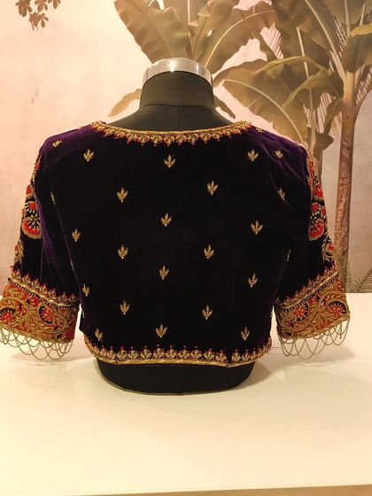 Bhargavi and Poorvika - Ethnic & Fusion Wear Rental Statement & Handcrafted Blouses photo 10
