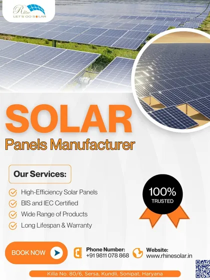 As a trusted solar panel manufacturer, I offer a wide range of products with a long lifespan and warranty. My team is ready to book your installation and provide 100% trusted service.