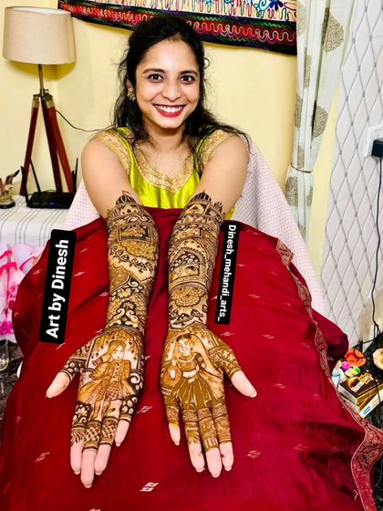 Dinesh Mehandi Arts - Bridal & Wedding Mehendi Bridal Storytelling & Portraits photo 36