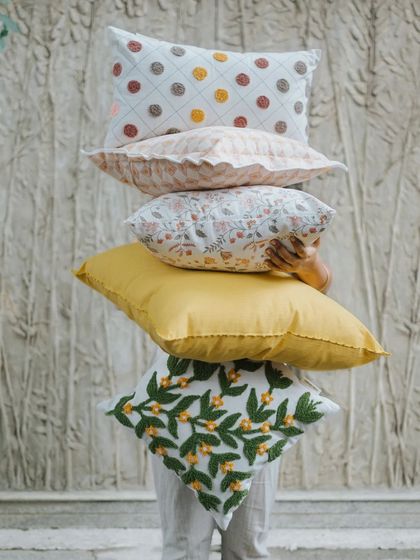 The Yellow Dwelling - Custom Soft Furnishings Finishing Touches: Cushions, Throws & Sofa Covers photo 6