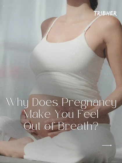 Why does pregnancy make you feel out of breath? It's a question many women have. This image introduces the biological reasons, which we explore further in our programs.