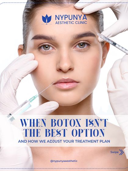 Many people think Botox is the only option for anti-aging, but sometimes it isn't the best one. It's important to have a personalized plan.