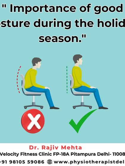 Good posture is especially important during the holidays when we might be sitting for long periods. This guide explains the risks of poor posture and how to avoid them.