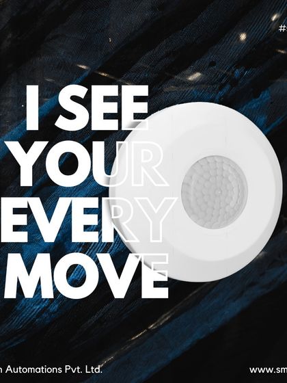 Our smart motion detector sees your every move. It can be used to trigger lights, adjust the AC, or send security alerts, making your home responsive and aware.