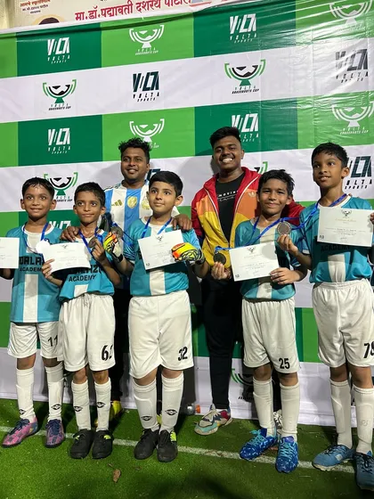 Our Under-10 team made us incredibly proud by reaching the final of the Grassroots Cup.