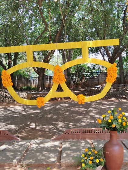 Decor by Aditya - Event Design & Decoration Vibrant Haldi & Mehendi Ceremonies photo 23