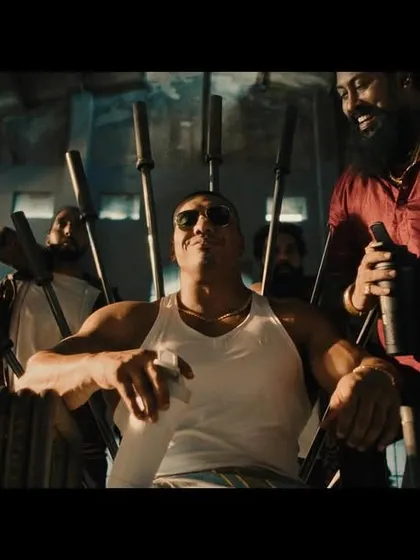For this high-octane Muscleblaze ad, I styled world-renowned powerlifter Larry Wheels and actor Garuda Ram. The looks were designed to be gritty and powerful, combining athletic wear with a cinematic, action-hero feel to match the campaign's energy.