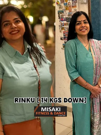 Rinku's amazing 14 kg transformation is what dedication looks like. Her new-found confidence and fitness are an inspiration to our entire community.