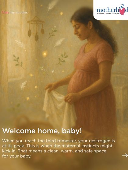 Welcome home, baby! The urge to clean and organize in the third trimester, known as the nesting instinct, is a powerful maternal drive to prepare a safe and warm space for your little one's arrival.
