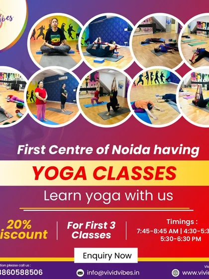 We are proud to be a dedicated center for yoga in Noida. Explore this ancient practice with us and discover how it can help you become healthier and happier.