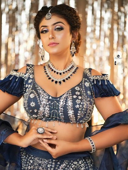 Sushma Manjunath - Bridal & Event Makeup and Styling Glamorous Reception & Party Styles photo 31