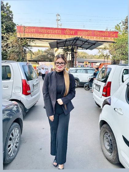 A day at Tis Hazari court in Delhi. Litigating is a demanding job, but looking and feeling great while doing it is a part of my professional approach.