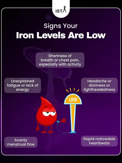 Feeling unexplained fatigue, shortness of breath, or dizziness during workouts? These can be signs of low iron levels. I educate my clients on how to recognize these symptoms and address potential nutritional deficiencies that can hinder their performance.