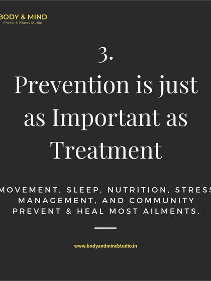 Body & Mind PhysioPilates Studio - Geriatric Fitness & Rehabilitation Our Physio-Pilates Philosophy photo 6