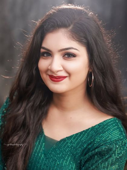 A series of portraits featuring a model in a stylish green sequin and black dress. The combination of outdoor and rustic indoor settings provides a variety of backdrops for this modern look.