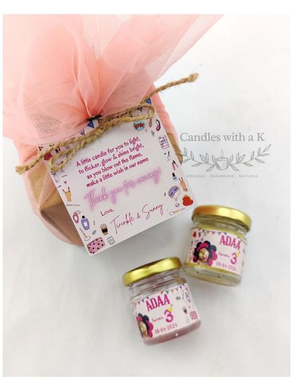 Candles with a K - Personalized Gifting for Events For Baby Showers, Birthdays & Naming Ceremonies photo 75