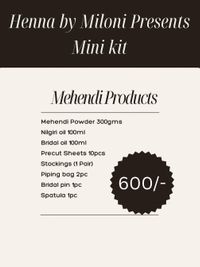 Mehendi Art Supplies