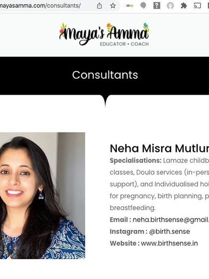 Neha Misra - Birth Doula Support Preparing for Birth: Lamaze & Prenatal Education photo 3