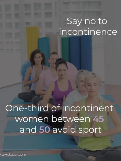 Many women tell me they avoid activities they once loved, like yoga or running, for fear of leaks. In fact, a third of women between 45 and 50 avoid sports due to incontinence. This treatment is designed to help you regain the freedom to live an active life without worry.